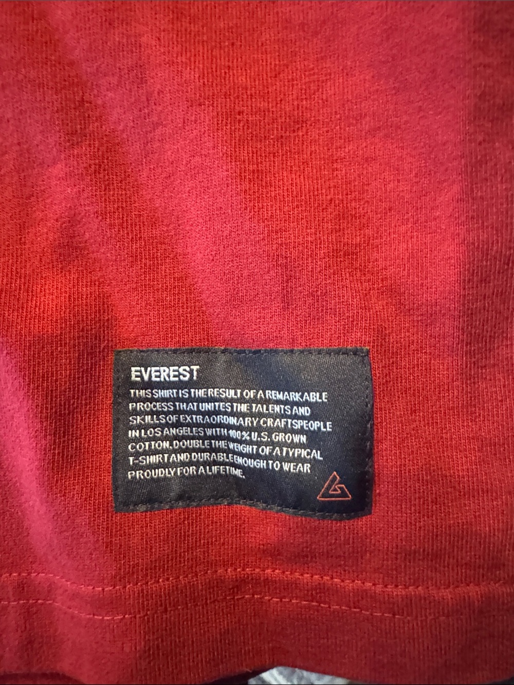 American Giant Everest Tee Large Black Heavyweight 15.2oz Made USA Boxy Fit T - Picture 3 of 6